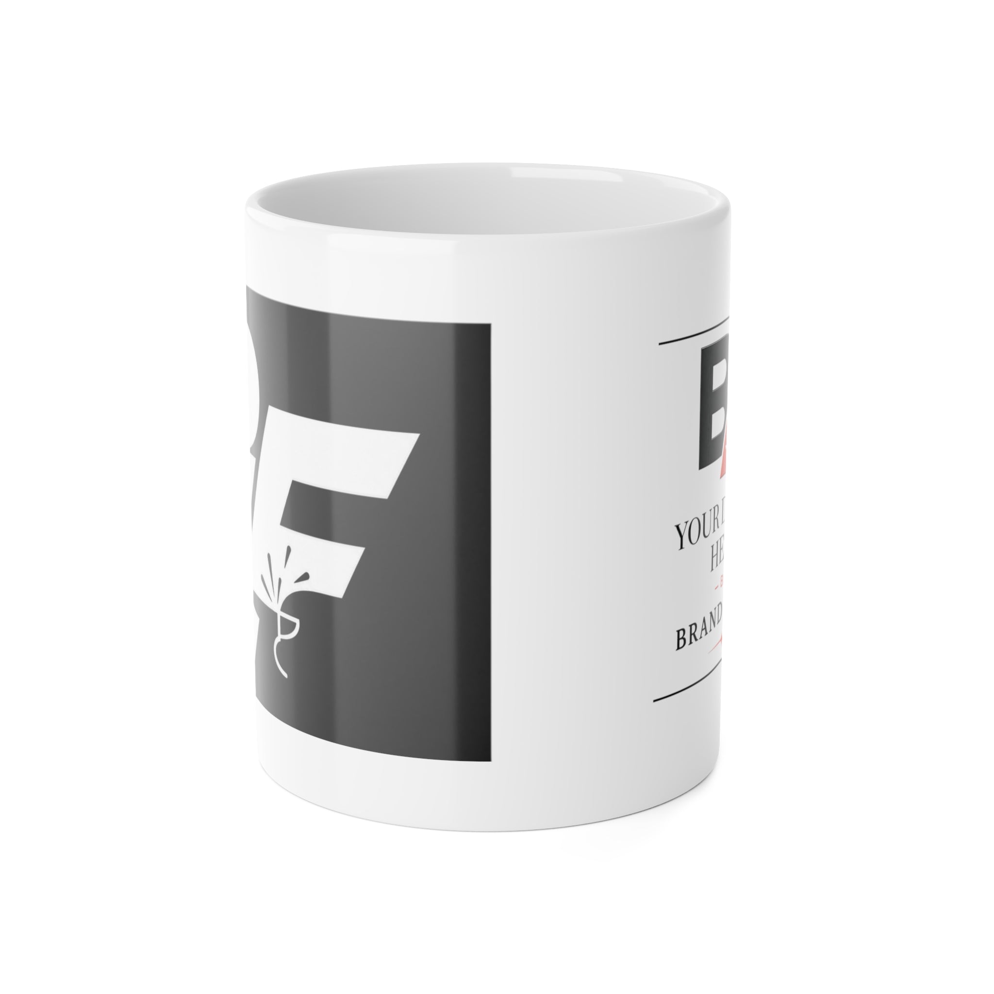 Custom White Ceramic Mug – Personalized Coffee Mug | BrandForge