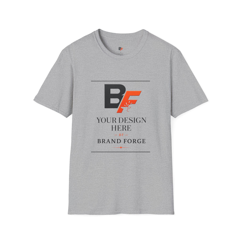 Custom Unisex Gildan Softstyle® T-Shirt – Personalized Logo & Design | BrandForge