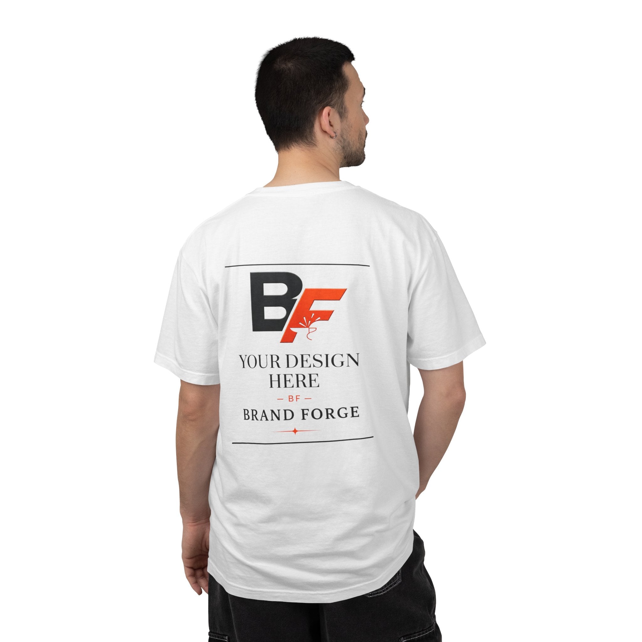 Premium Garment-Dyed T-Shirt – Customizable Unisex Cotton Tee | BrandForge
