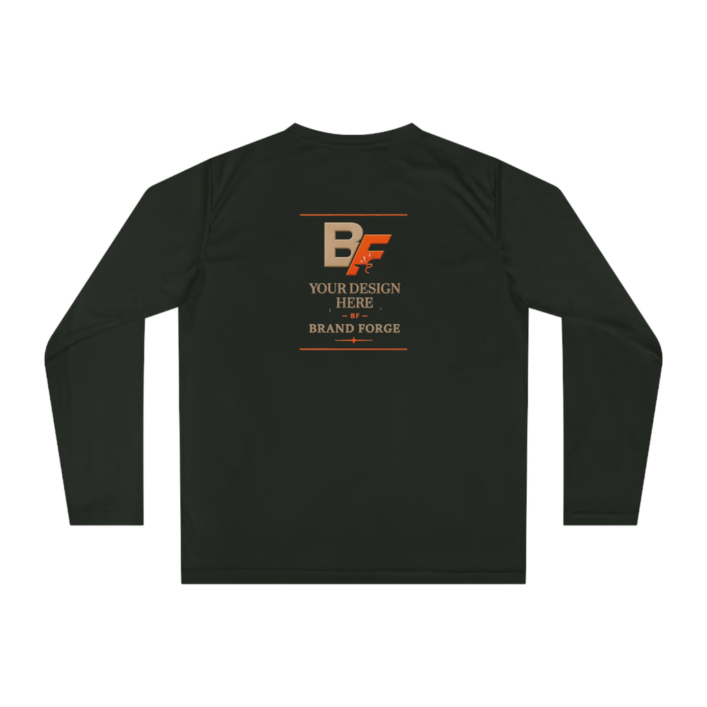 Custom Unisex Performance Long Sleeve Shirt – Personalized Logo & Design | BrandForge