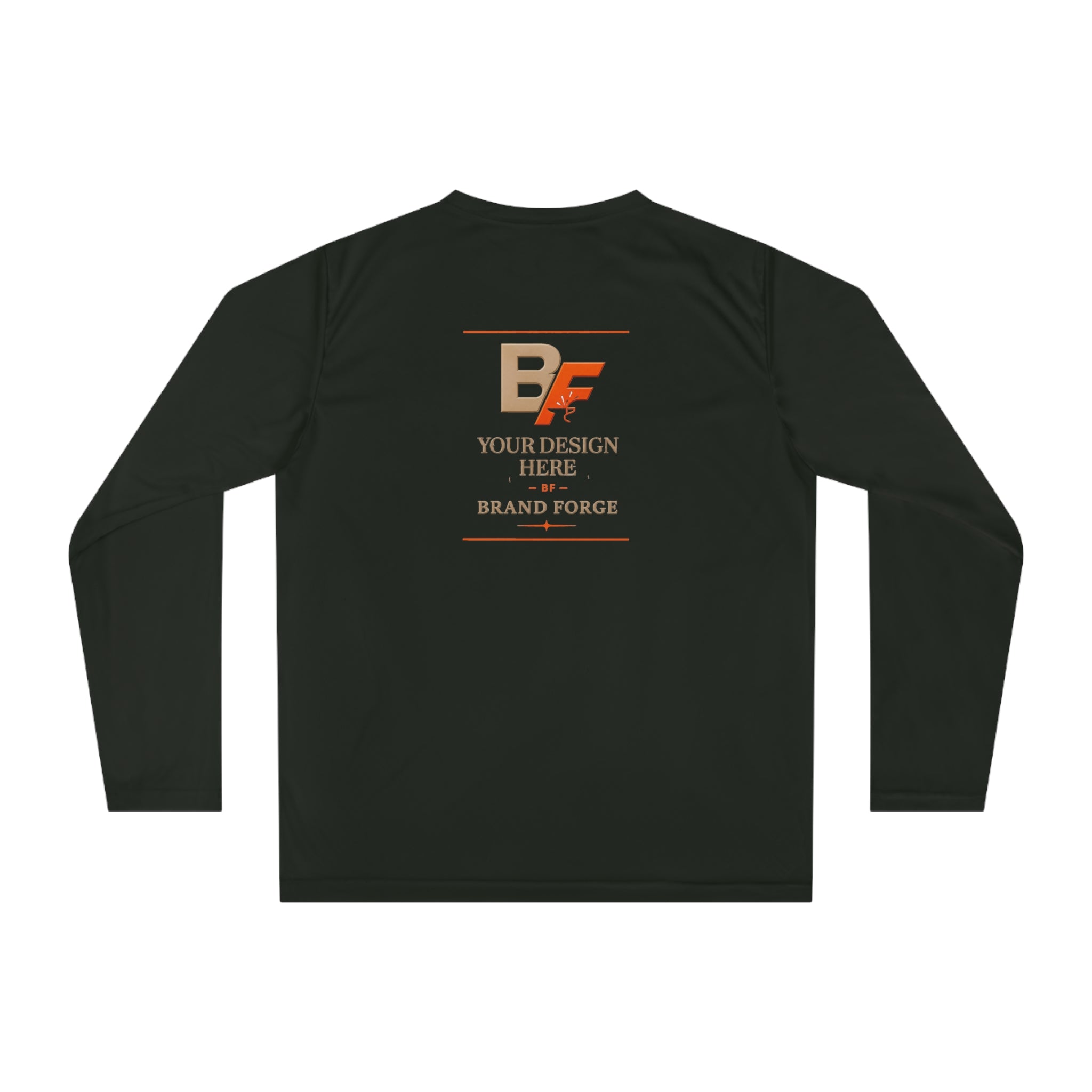 Custom Unisex Performance Long Sleeve Shirt – Personalized Logo & Design | BrandForge