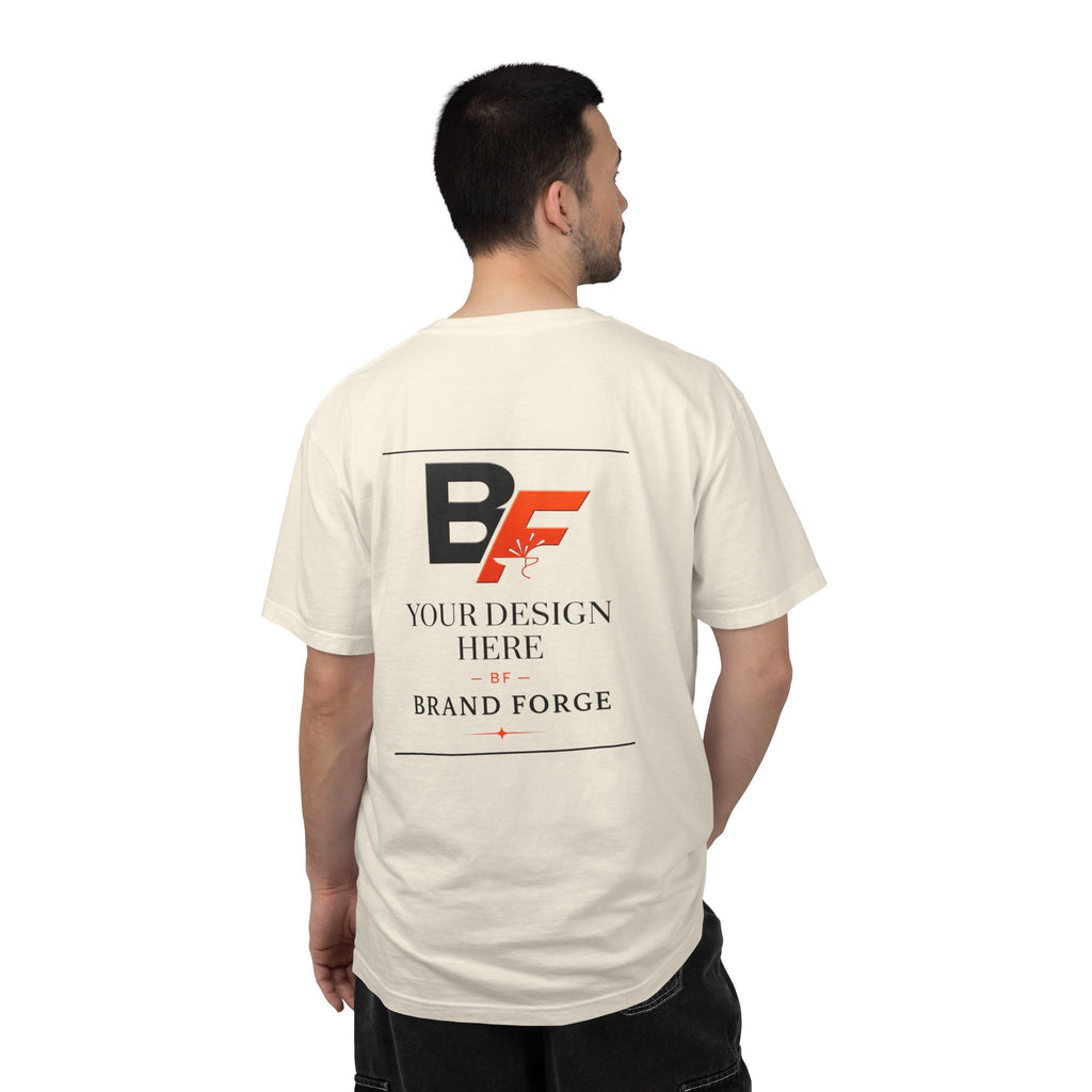Premium Garment-Dyed T-Shirt – Customizable Unisex Cotton Tee | BrandForge
