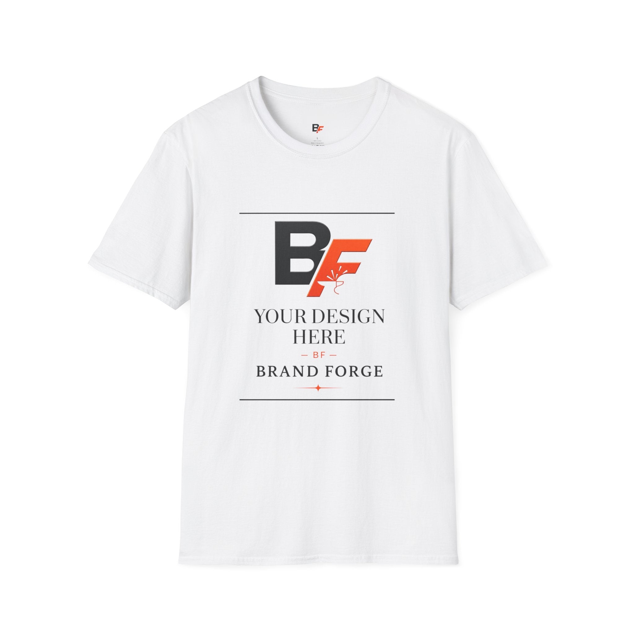 Custom Unisex Gildan Softstyle® T-Shirt – Personalized Logo & Design | BrandForge