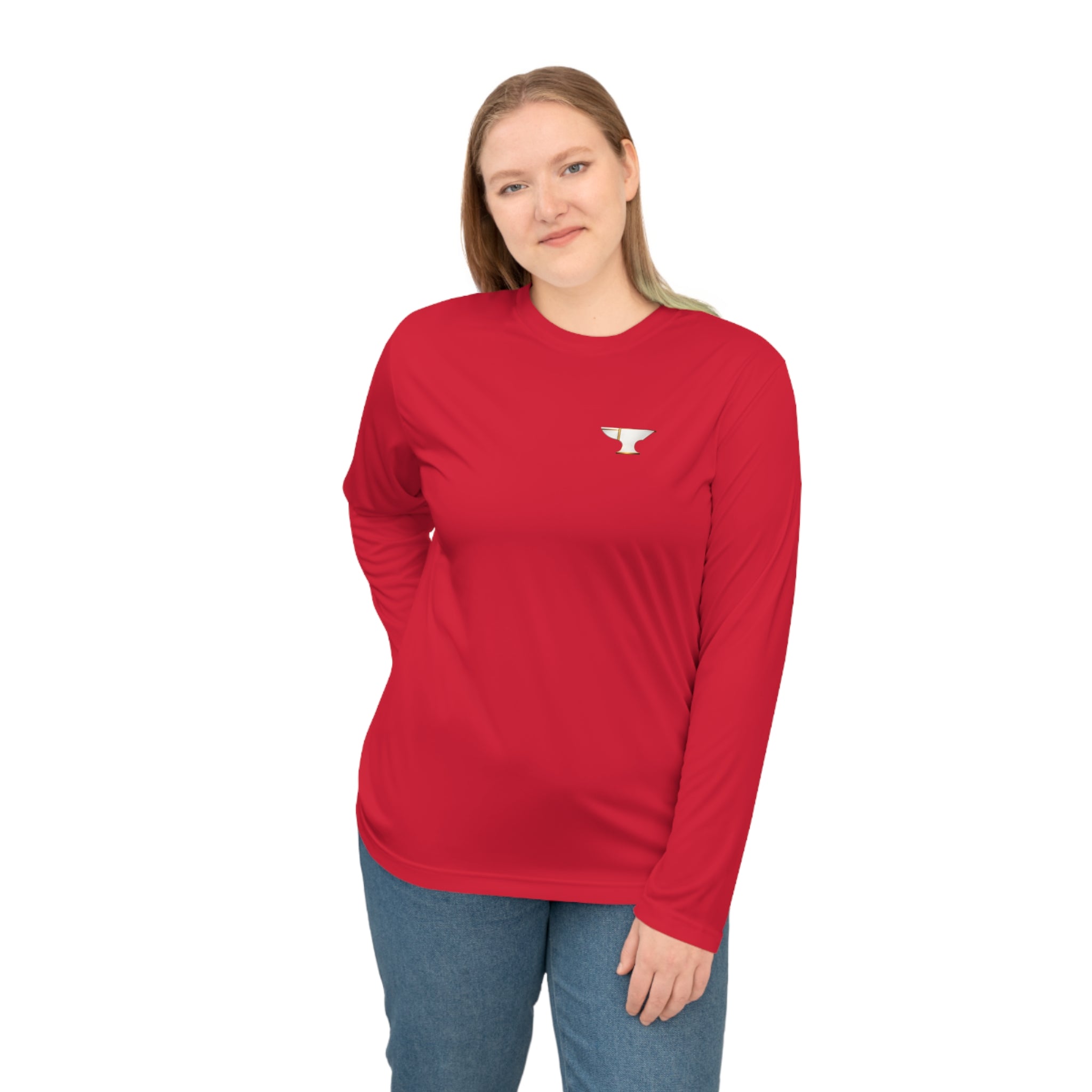 Custom Unisex Performance Long Sleeve Shirt – Personalized Logo & Design | BrandForge