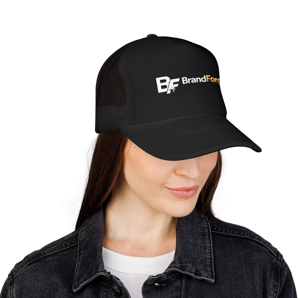 Classic Foam Trucker Cap – Customizable Mesh Snapback | BrandForge