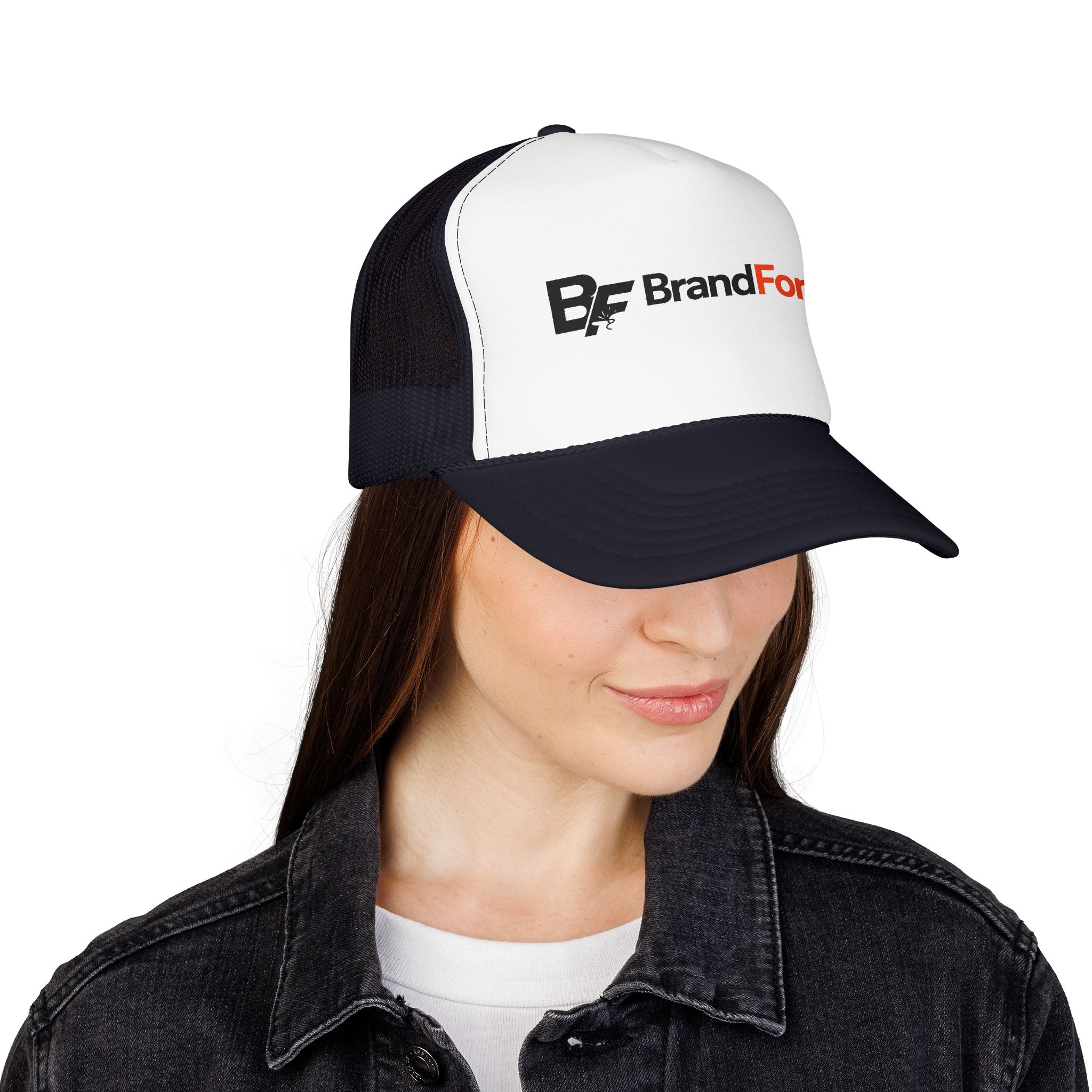 Classic Foam Trucker Cap – Customizable Mesh Snapback | BrandForge