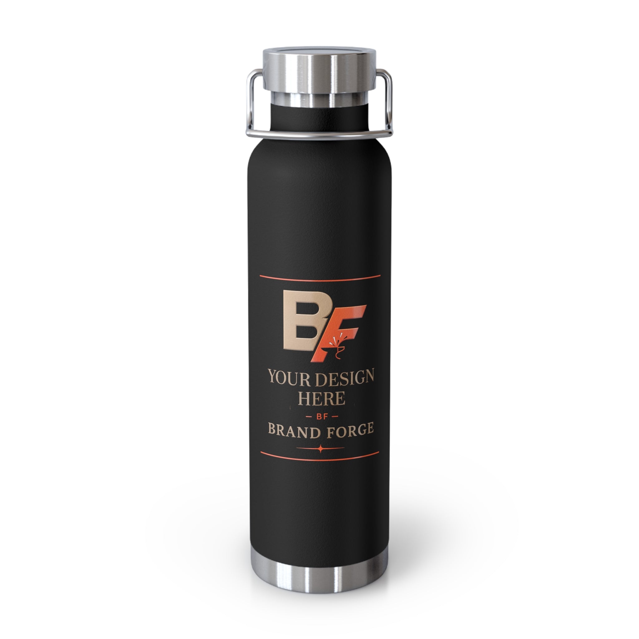 Custom 22 oz Copper Vacuum Insulated Bottle – Personalized Logo & Design | BrandForge