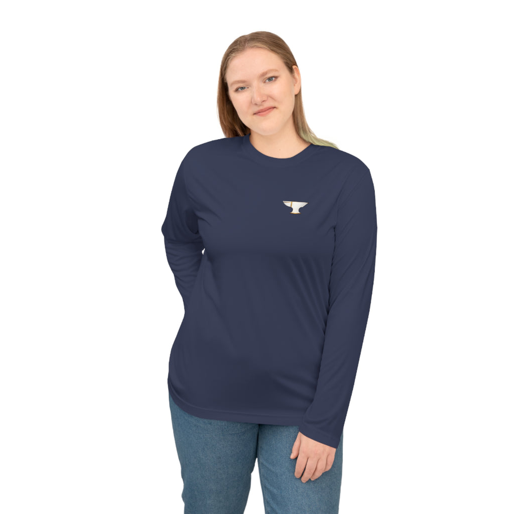 Custom Unisex Performance Long Sleeve Shirt – Personalized Logo & Design | BrandForge