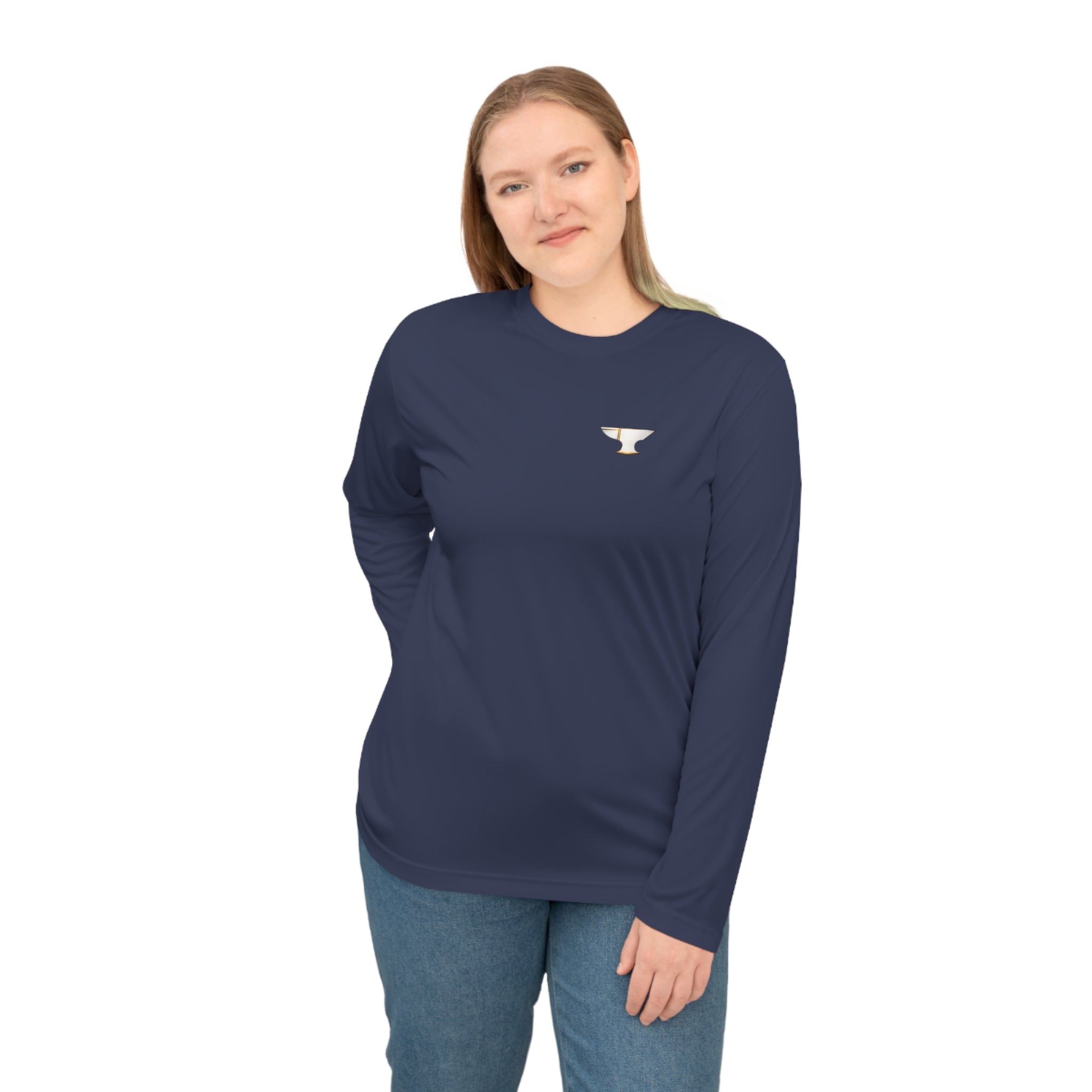 Custom Unisex Performance Long Sleeve Shirt – Personalized Logo & Design | BrandForge