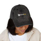 Custom Logo Vintage Embroidered Cap - Personalized Business Hat