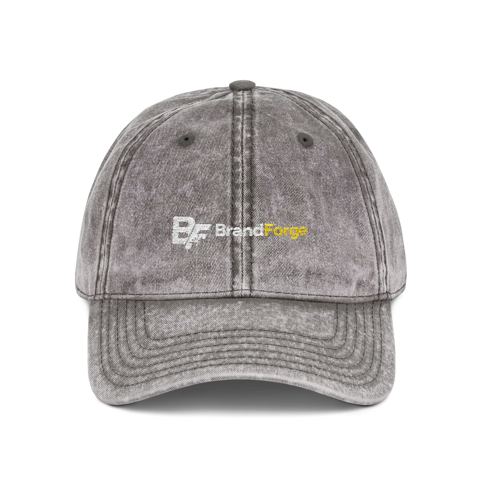 Custom Logo Vintage Embroidered Cap - Personalized Business Hat