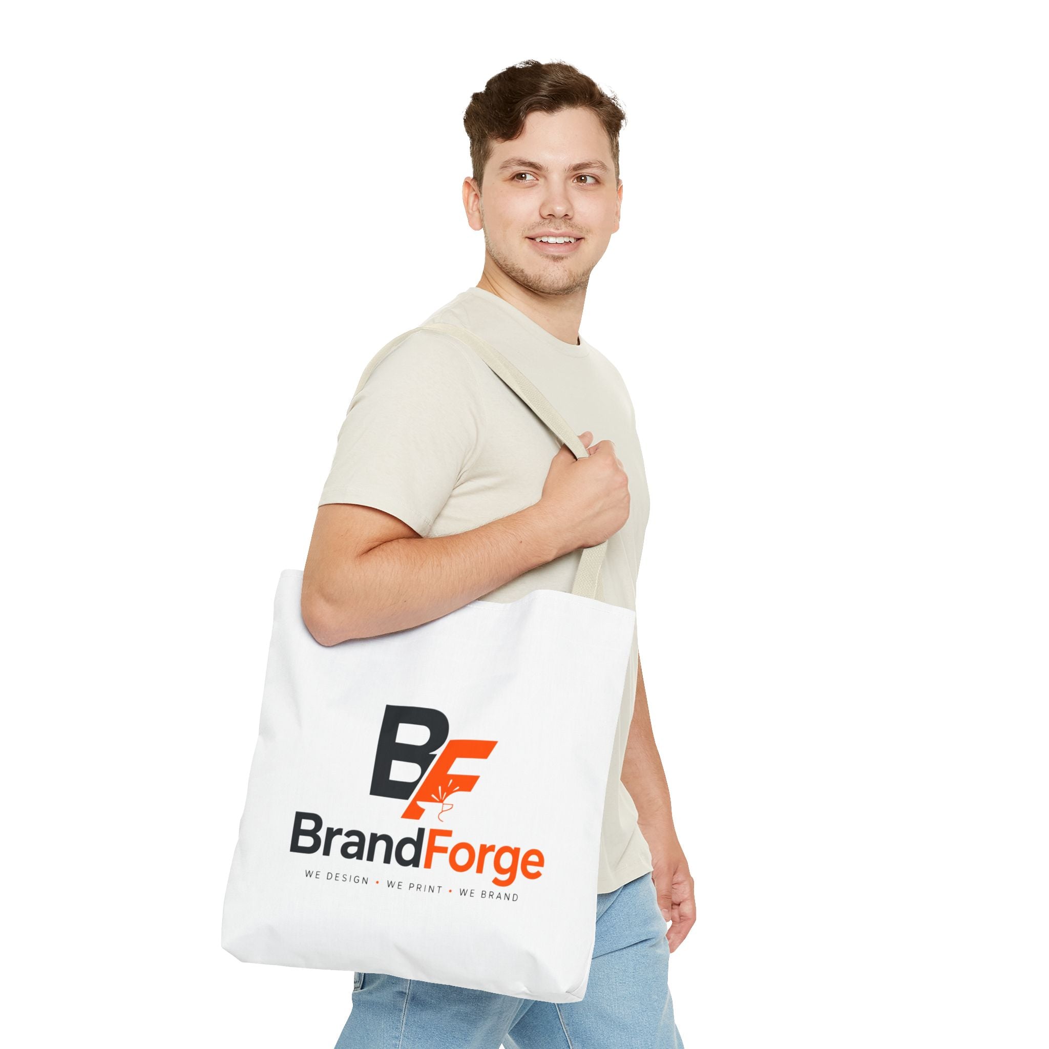 Custom All-Over Print Tote Bag | Personalized with Your Logo or Design