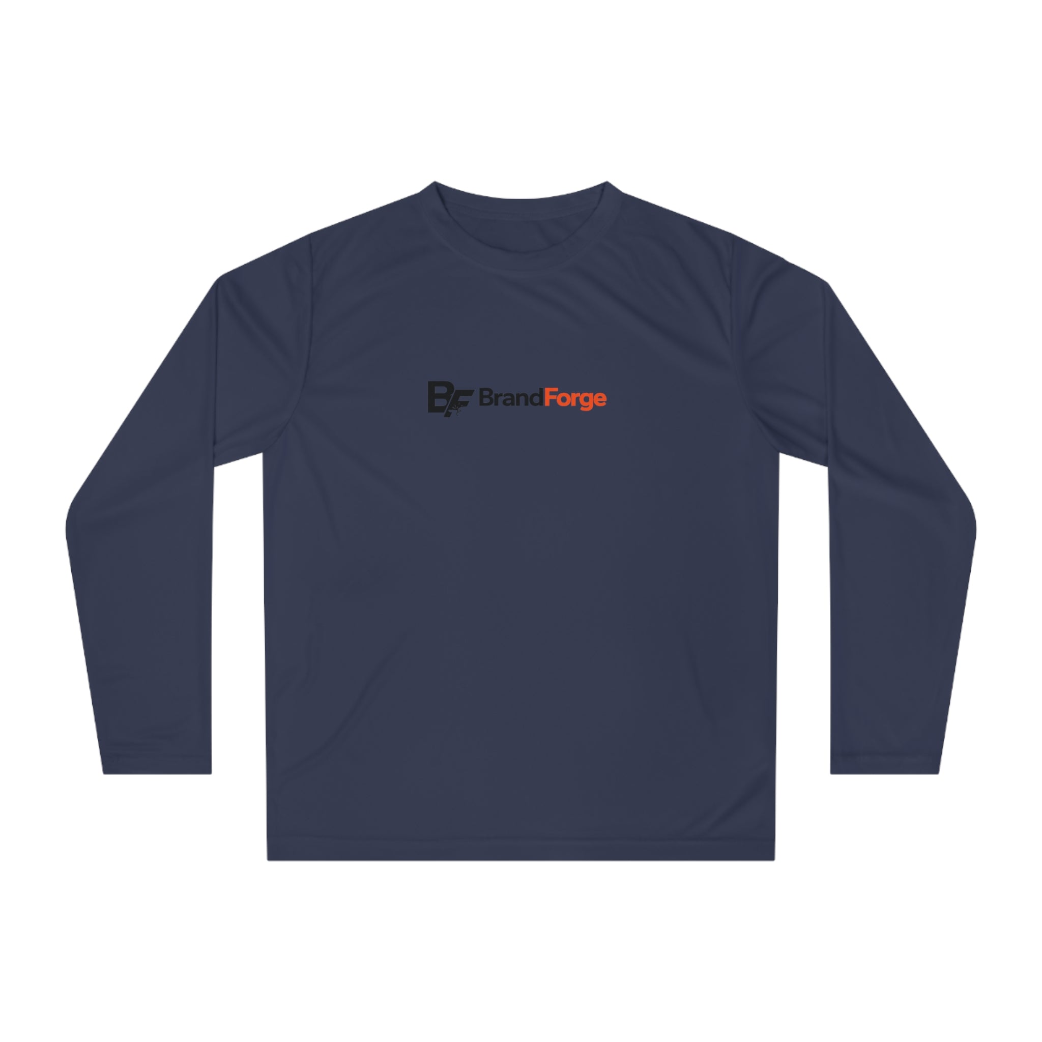 Custom Unisex Performance Long Sleeve Shirt – Personalized Logo & Design | BrandForge