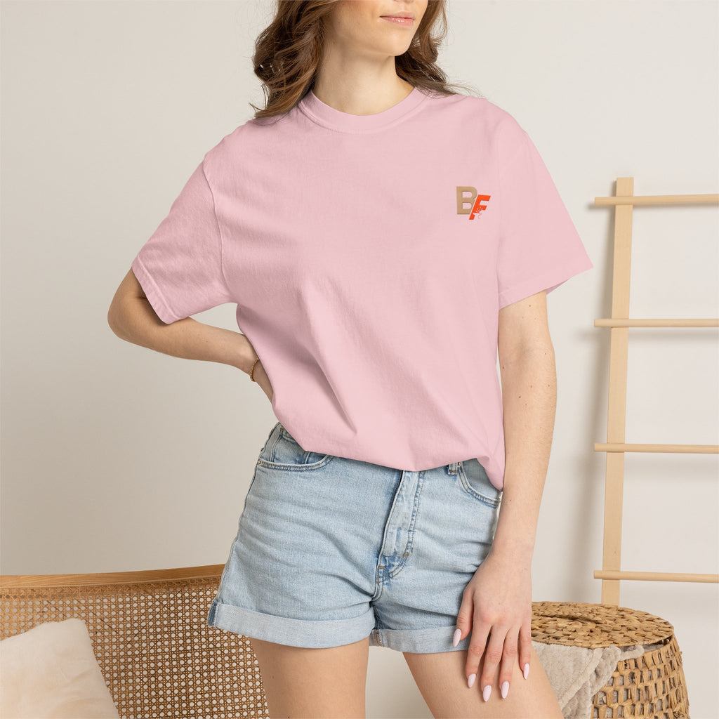 Premium Garment-Dyed T-Shirt – Customizable Unisex Cotton Tee | BrandForge