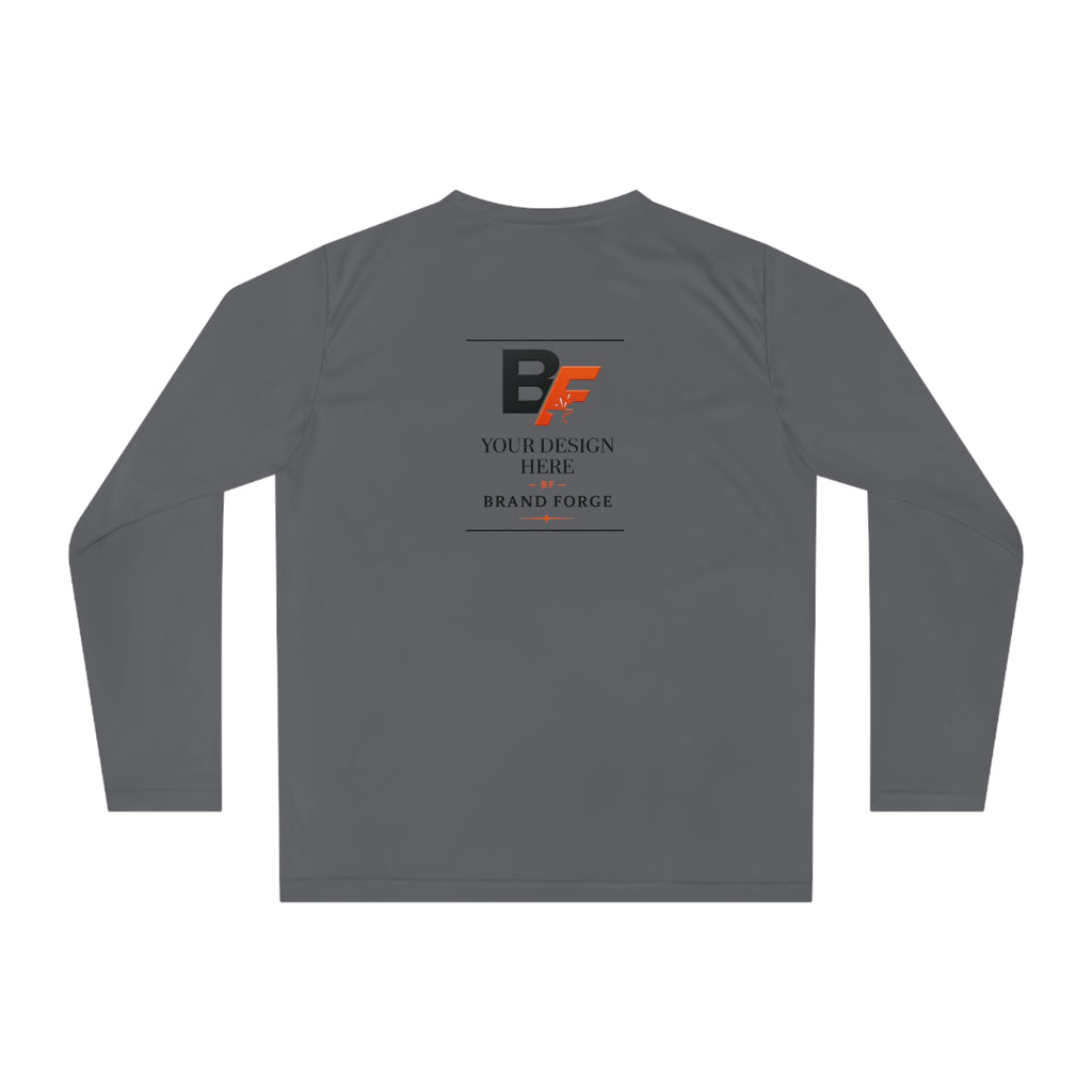 Custom Unisex Performance Long Sleeve Shirt – Personalized Logo & Design | BrandForge
