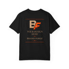 Premium Garment-Dyed T-Shirt – Customizable Unisex Cotton Tee | BrandForge