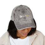 Custom Logo Vintage Embroidered Cap - Personalized Business Hat