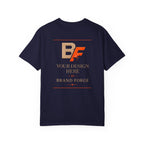 Premium Garment-Dyed T-Shirt – Customizable Unisex Cotton Tee | BrandForge