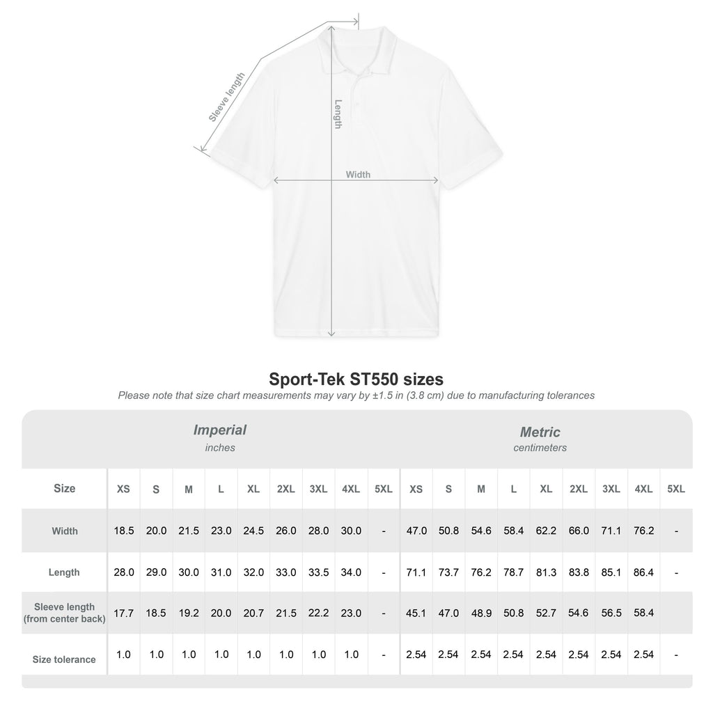 BrandForge Premium Performance Polo - Custom Logo Embroidery