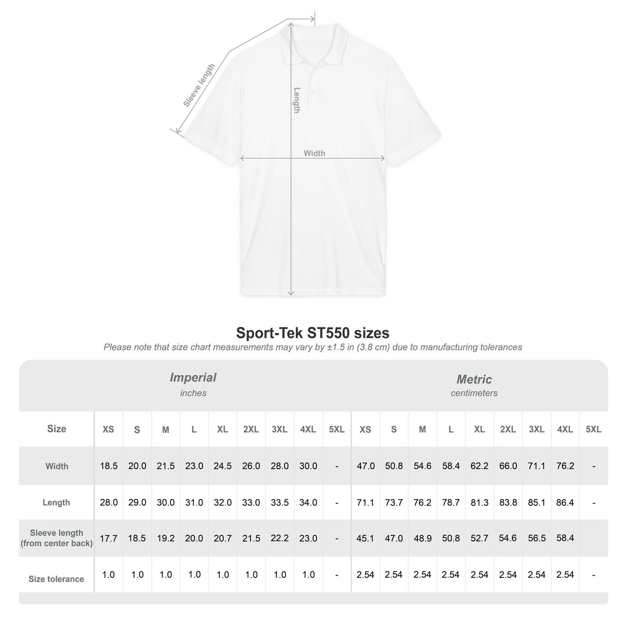 BrandForge Premium Performance Polo - Custom Logo Embroidery