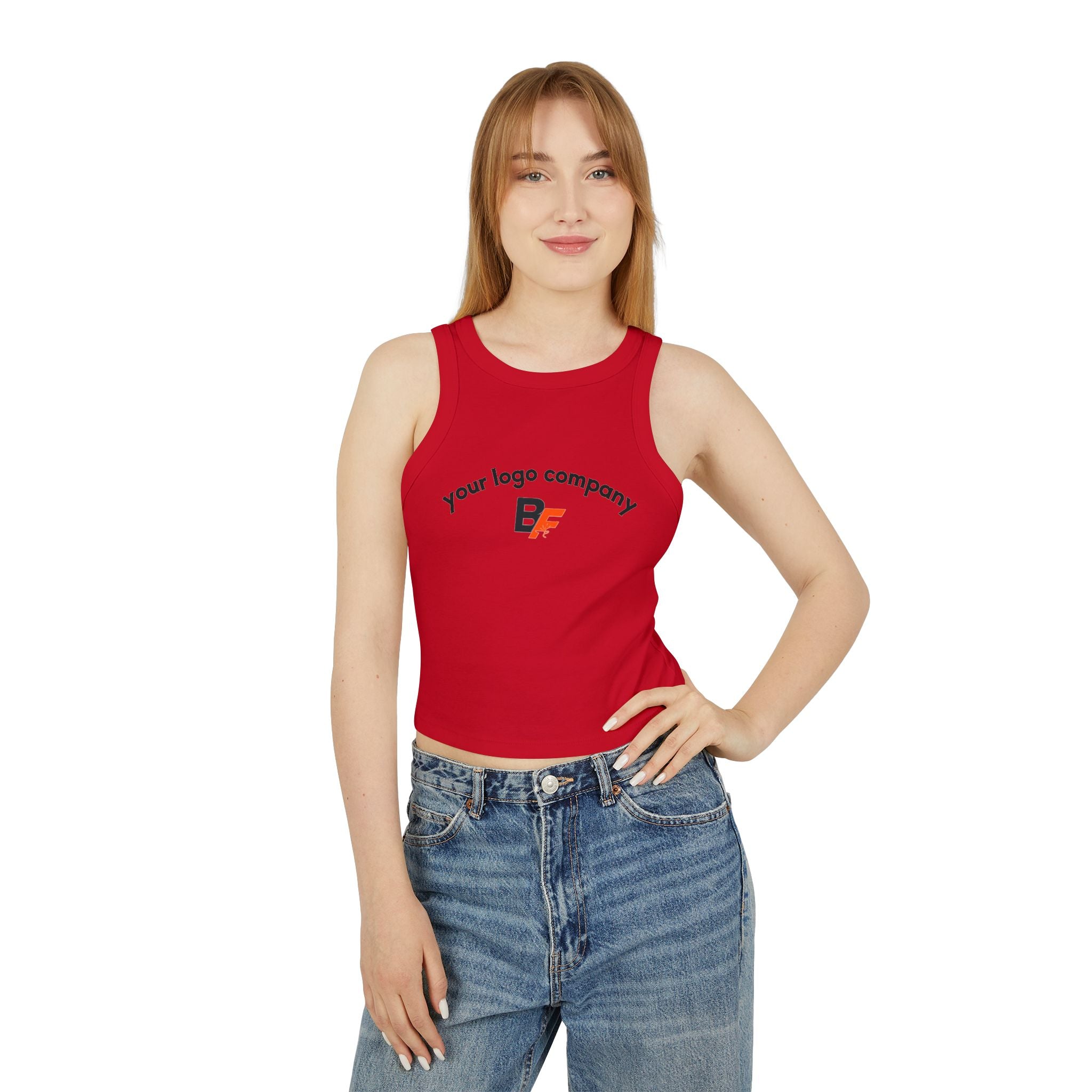Women's Premium Ribbed Corp Tank