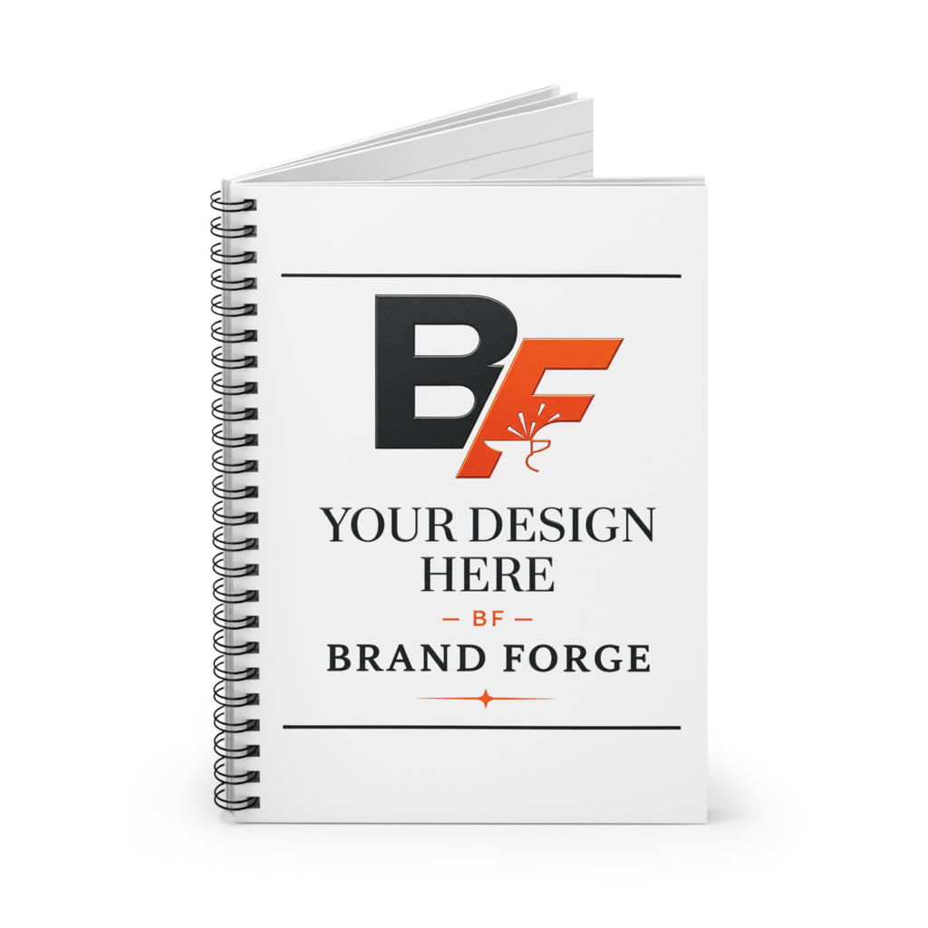 Custom Spiral Notebook – Personalized Cover Design | BrandForge