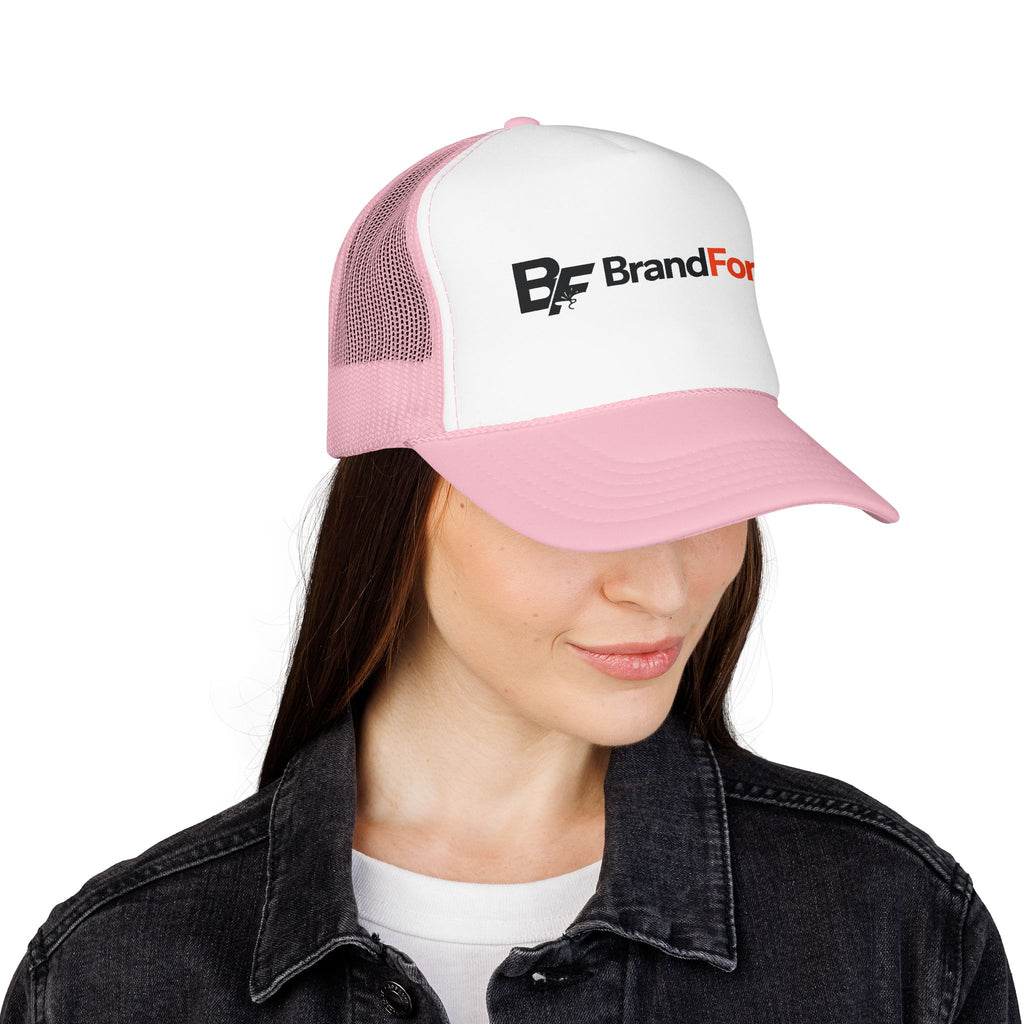 Classic Foam Trucker Cap – Customizable Mesh Snapback | BrandForge
