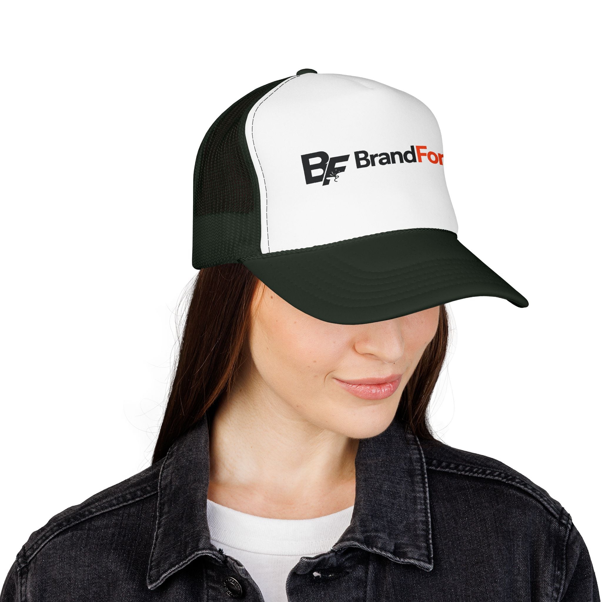 Classic Foam Trucker Cap – Customizable Mesh Snapback | BrandForge