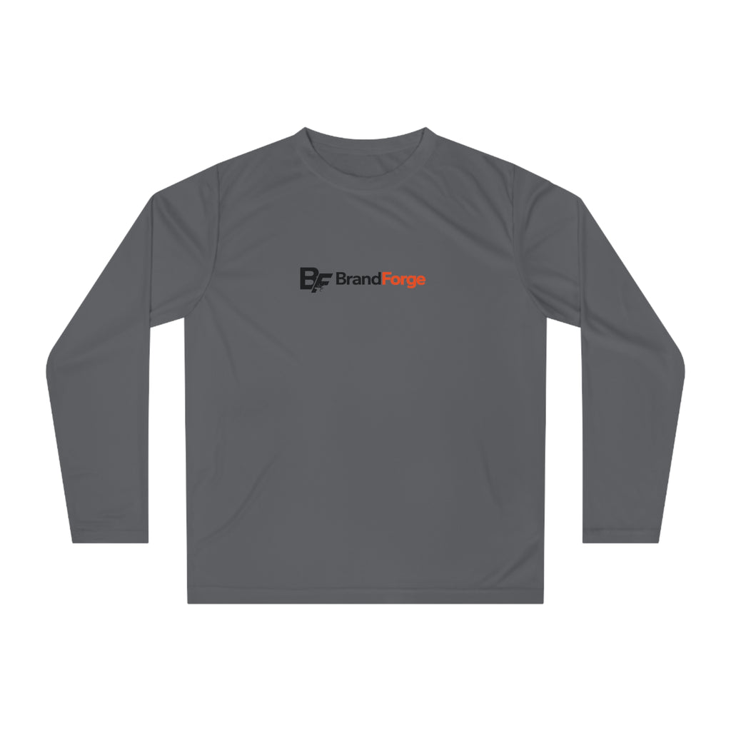 Custom Unisex Performance Long Sleeve Shirt – Personalized Logo & Design | BrandForge