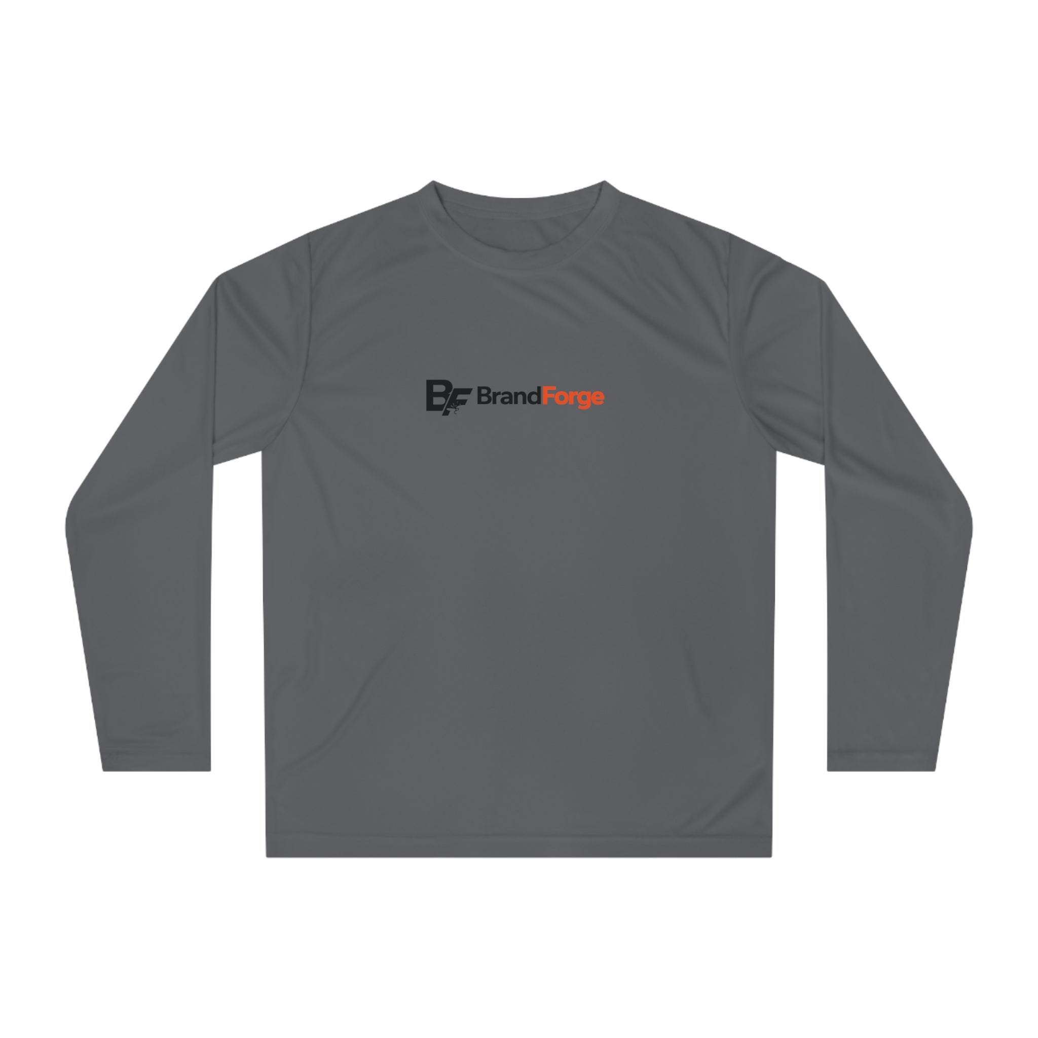 Custom Unisex Performance Long Sleeve Shirt – Personalized Logo & Design | BrandForge