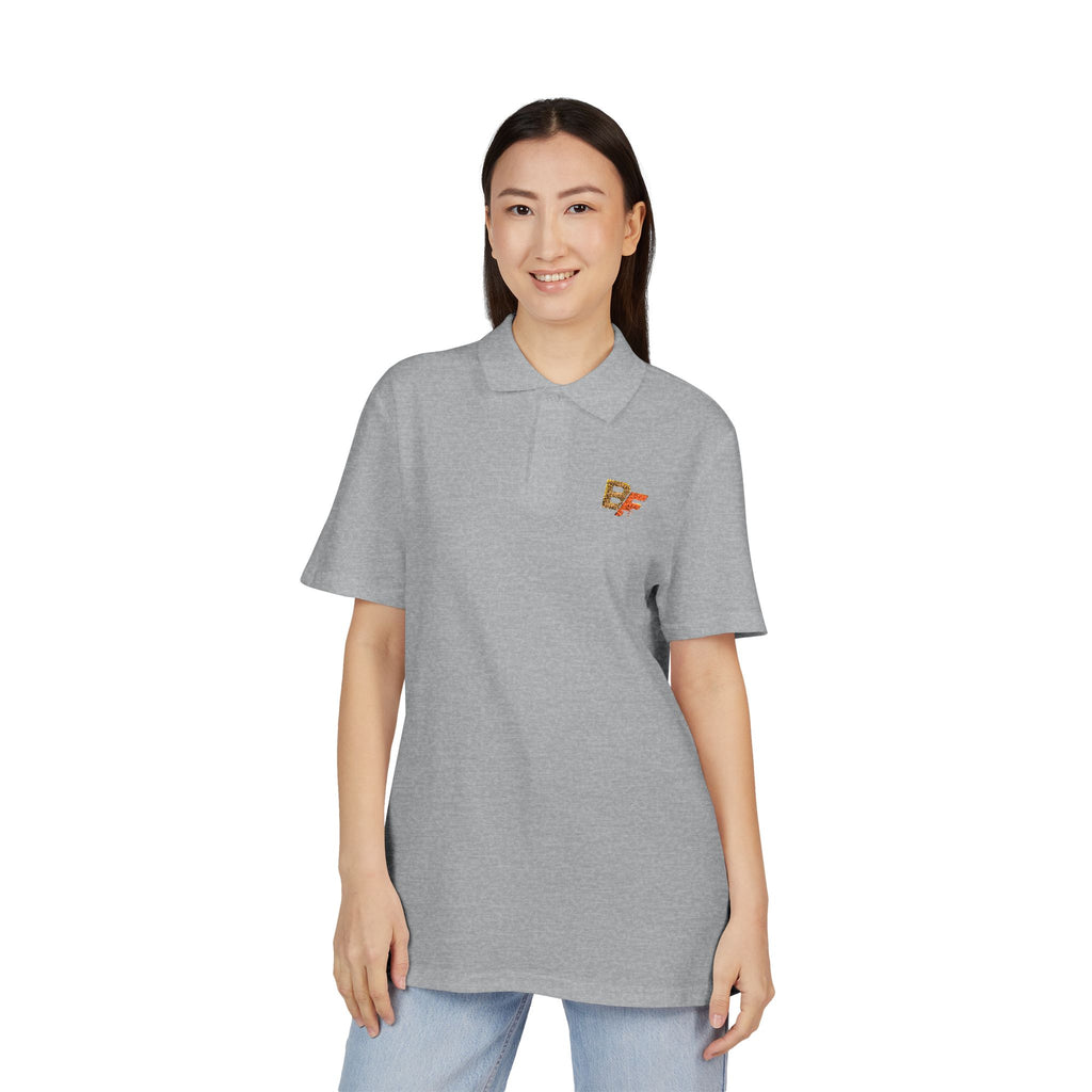 Custom Unisex Piqué Polo Shirt (Embroidery) – Personalized Logo Polo | BrandForge