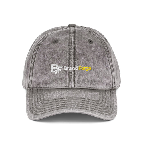 Custom Logo Vintage Embroidered Cap - Personalized Business Hat