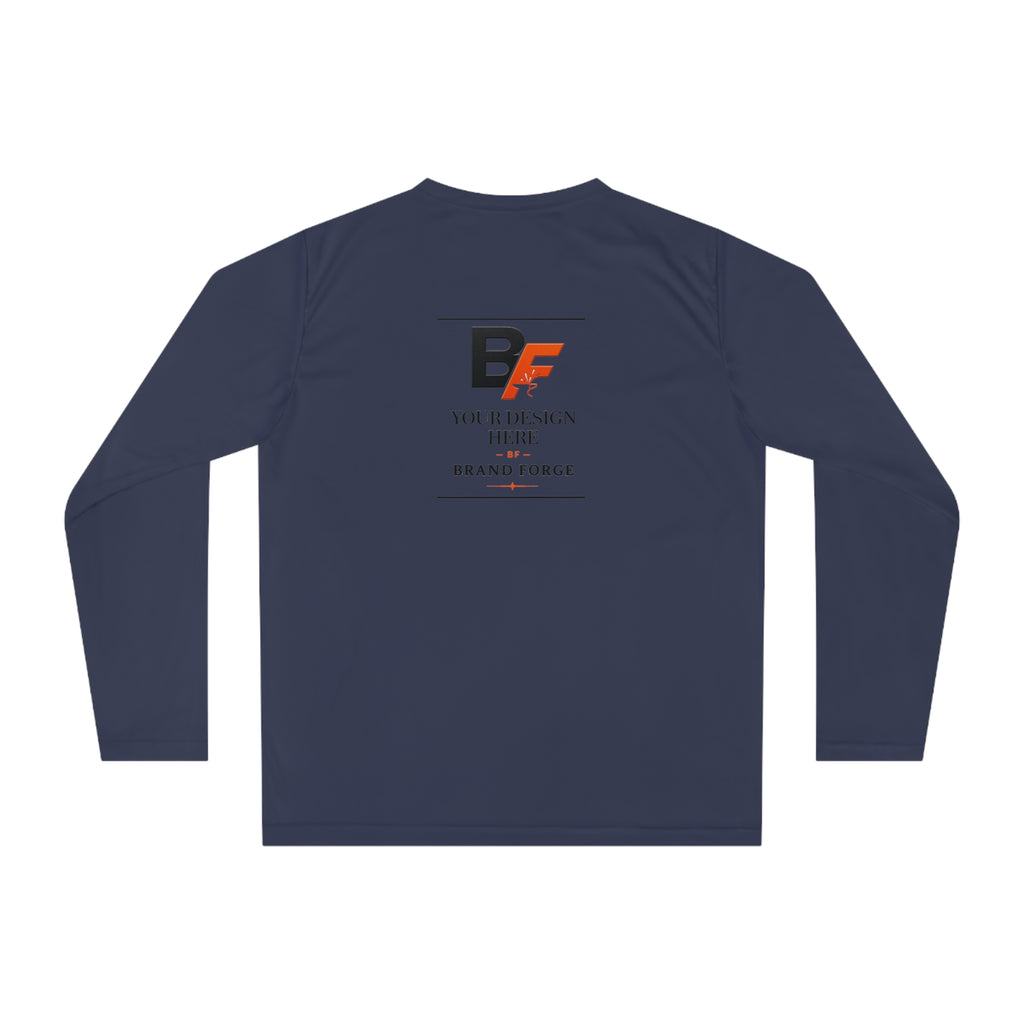 Custom Unisex Performance Long Sleeve Shirt – Personalized Logo & Design | BrandForge