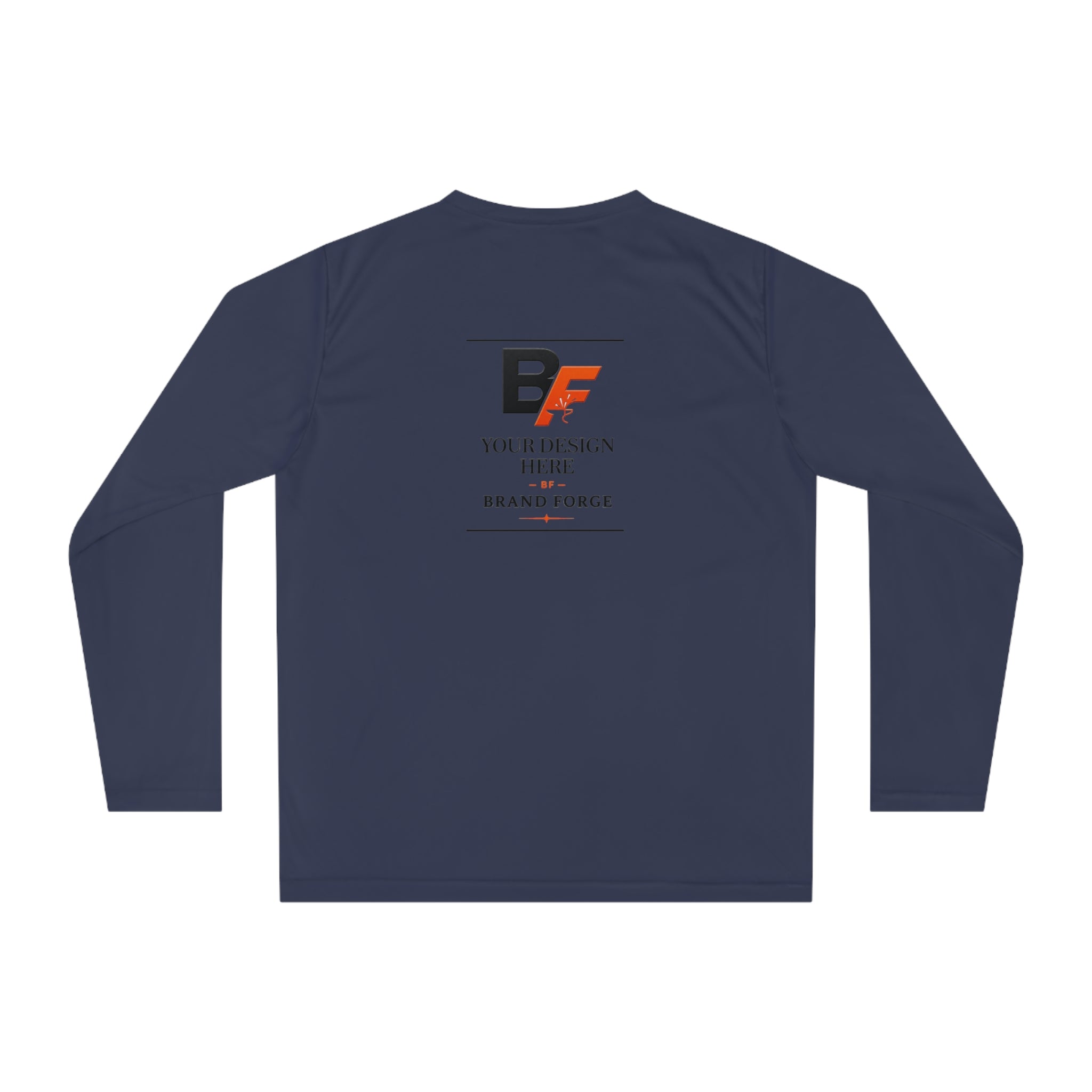 Custom Unisex Performance Long Sleeve Shirt – Personalized Logo & Design | BrandForge