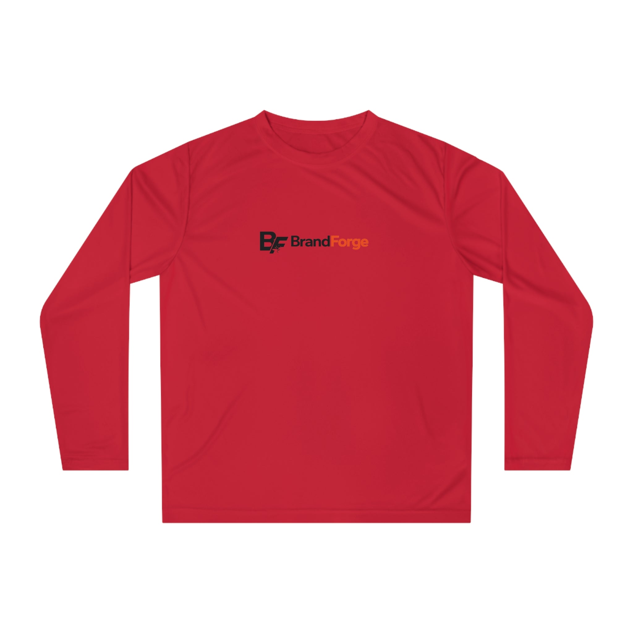 Custom Unisex Performance Long Sleeve Shirt – Personalized Logo & Design | BrandForge