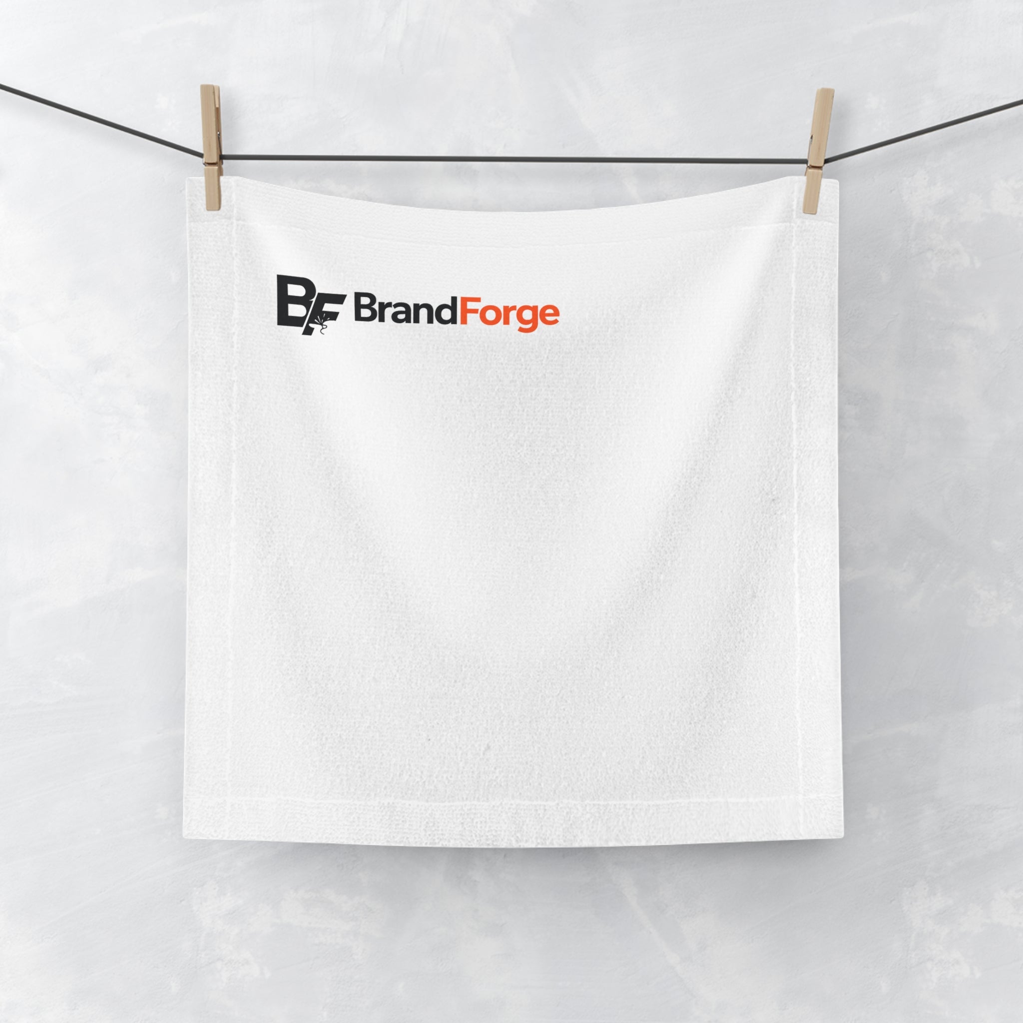 Custom Face Towel – Personalized Hand & Makeup Towel | BrandForge