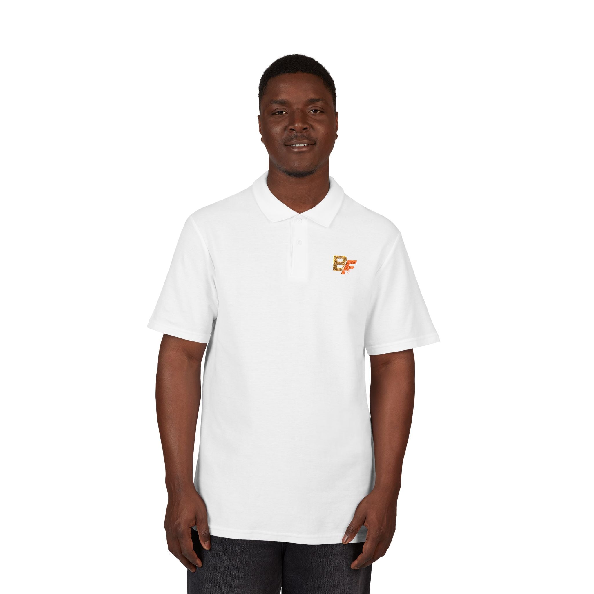 Custom Unisex Piqué Polo Shirt (Embroidery) – Personalized Logo Polo | BrandForge