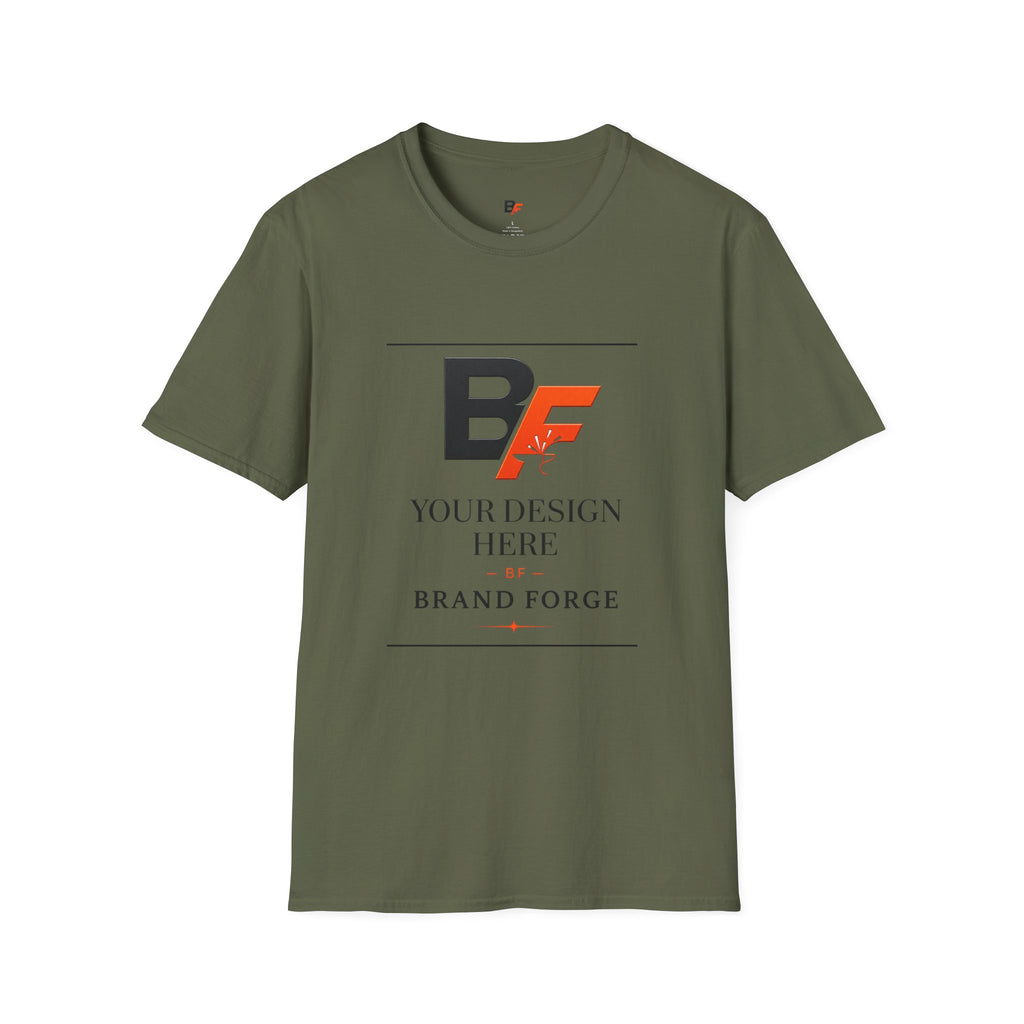 Custom Unisex Gildan Softstyle® T-Shirt – Personalized Logo & Design | BrandForge
