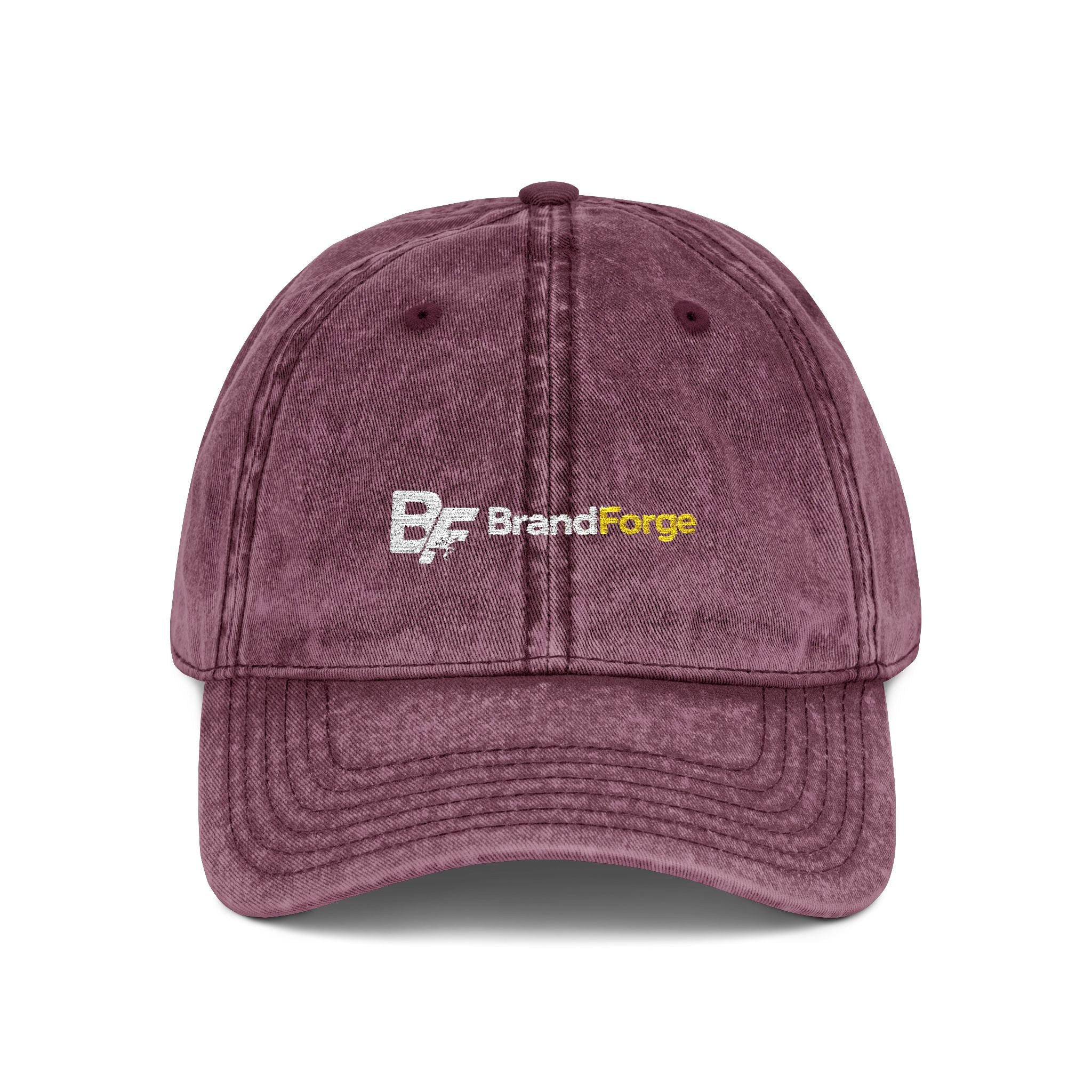 Custom Logo Vintage Embroidered Cap - Personalized Business Hat