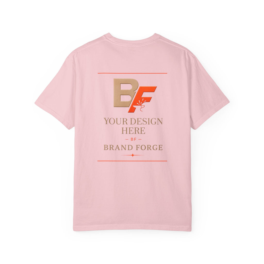 Premium Garment-Dyed T-Shirt – Customizable Unisex Cotton Tee | BrandForge