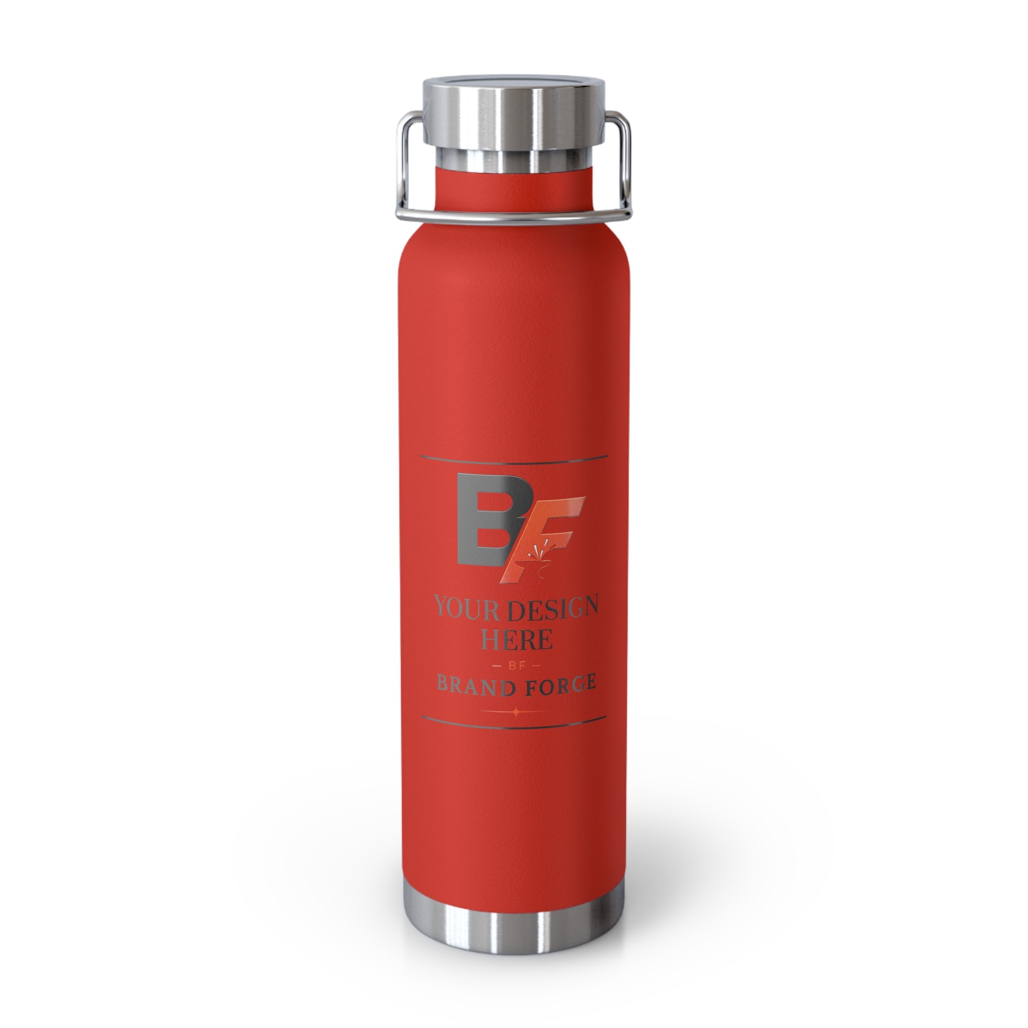 Custom 22 oz Copper Vacuum Insulated Bottle – Personalized Logo & Design | BrandForge