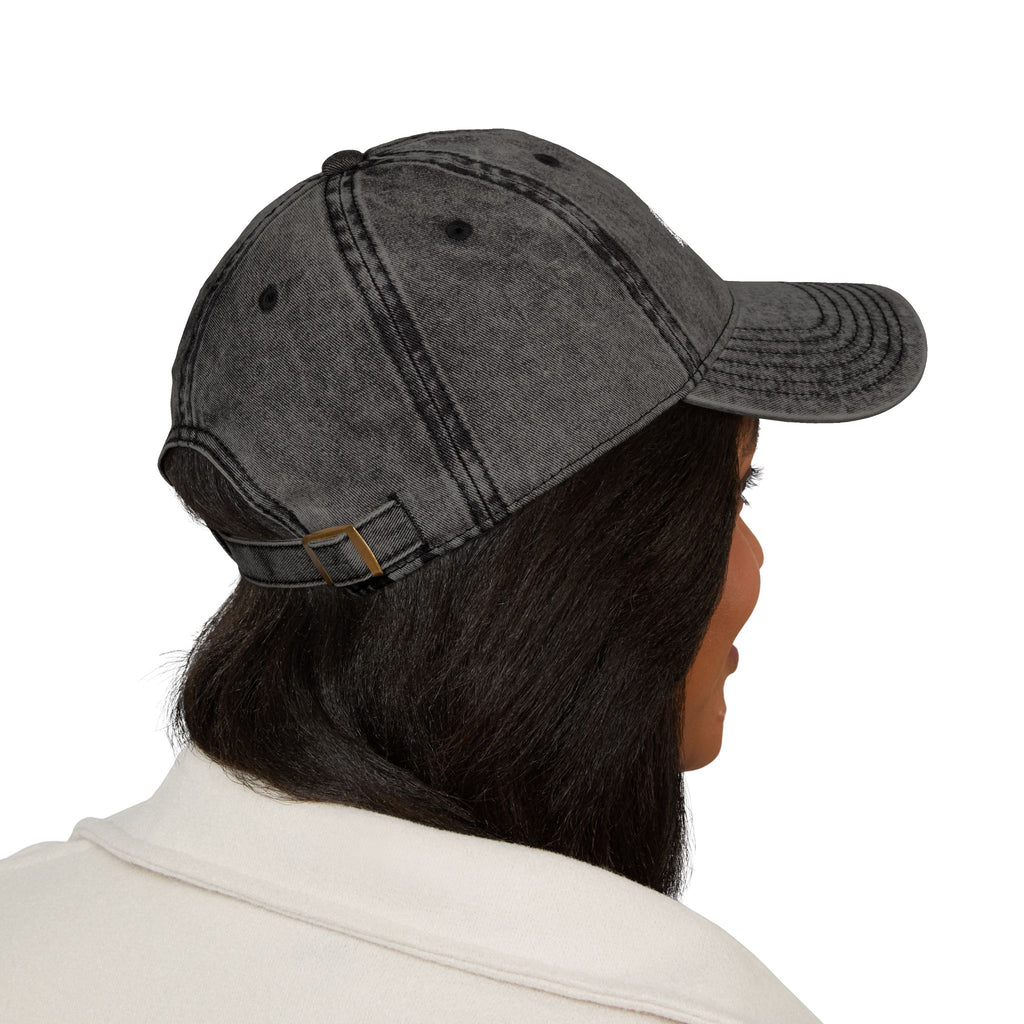 Custom Logo Vintage Embroidered Cap - Personalized Business Hat