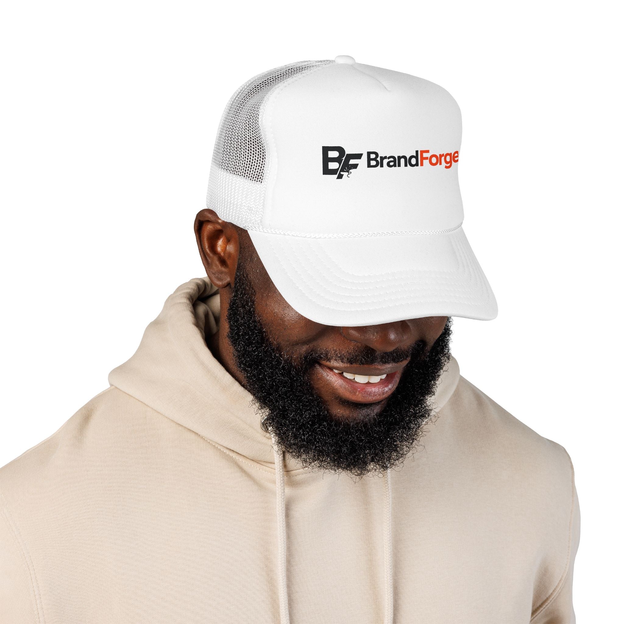 Classic Foam Trucker Cap – Customizable Mesh Snapback | BrandForge
