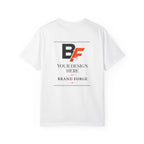 Premium Garment-Dyed T-Shirt – Customizable Unisex Cotton Tee | BrandForge
