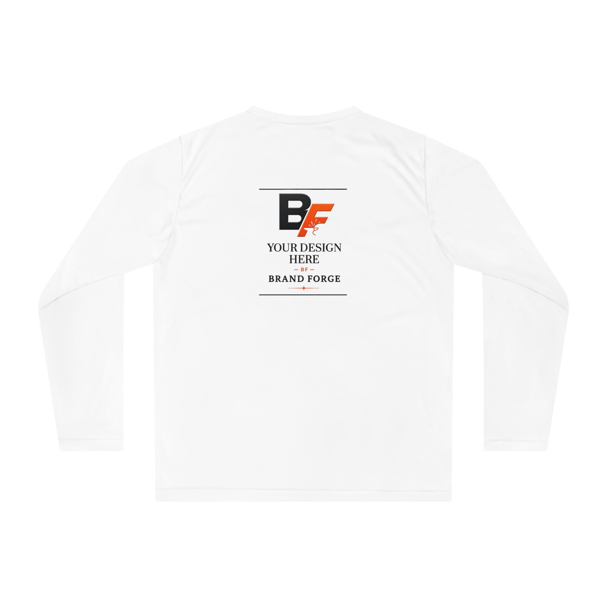 Custom Unisex Performance Long Sleeve Shirt – Personalized Logo & Design | BrandForge