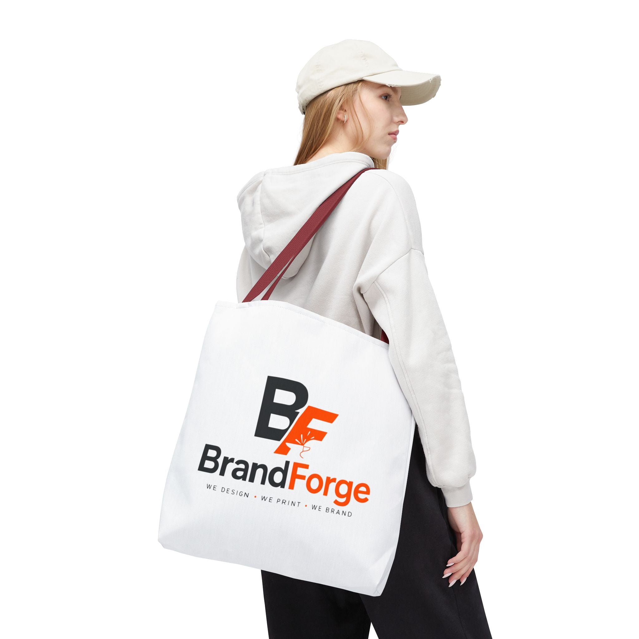 Custom All-Over Print Tote Bag | Personalized with Your Logo or Design