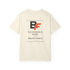 Premium Garment-Dyed T-Shirt – Customizable Unisex Cotton Tee | BrandForge