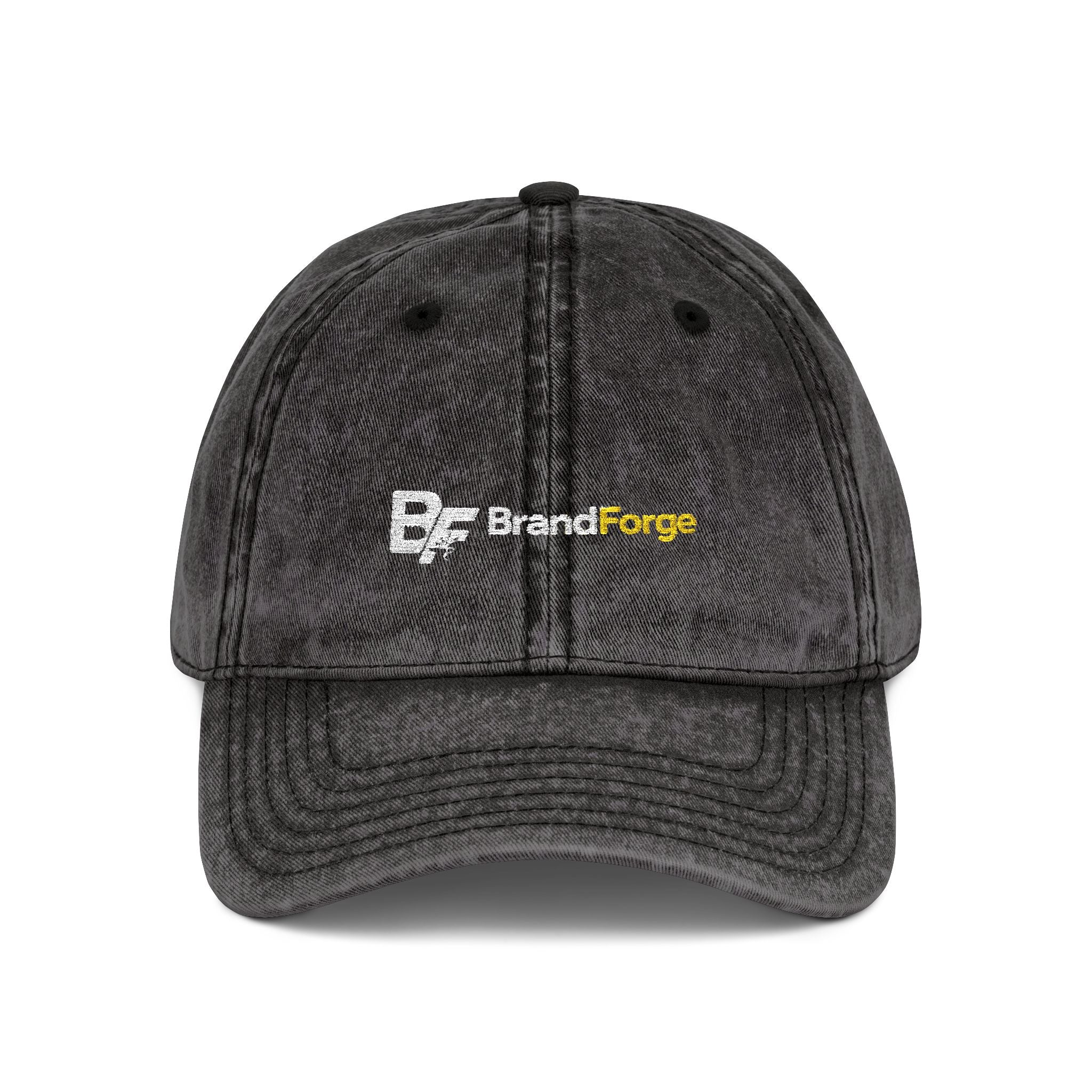 Custom Logo Vintage Embroidered Cap - Personalized Business Hat