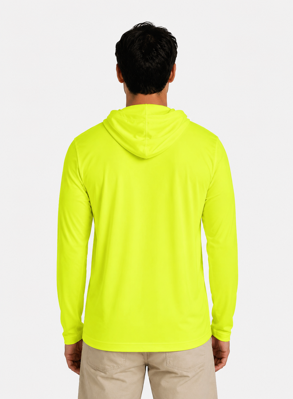 Camiseta Performance con Capucha de Alta Visibilidad | BrandForge