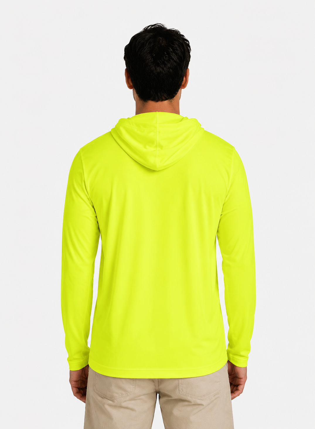 Camiseta Performance con Capucha de Alta Visibilidad | BrandForge
